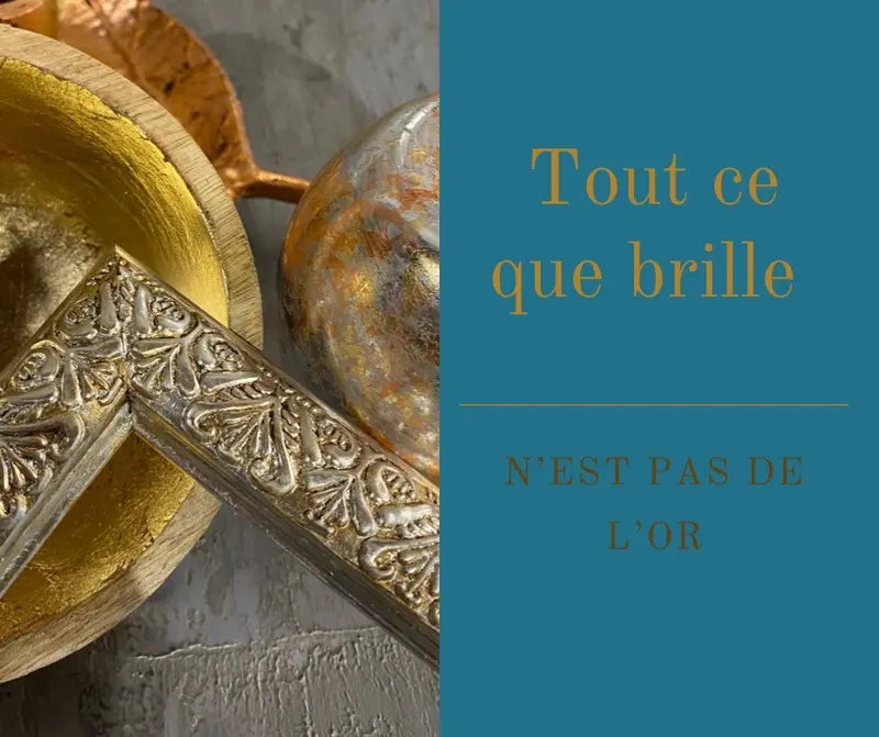L'Art de la Dorure – Feuille d'Or, d'Argent et de Cuivre - Lundi 1er juin, de 13h30 à 17h30
