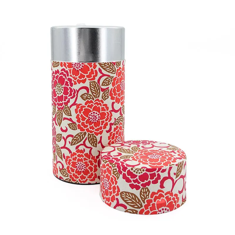Lata de Té Washi Naranja