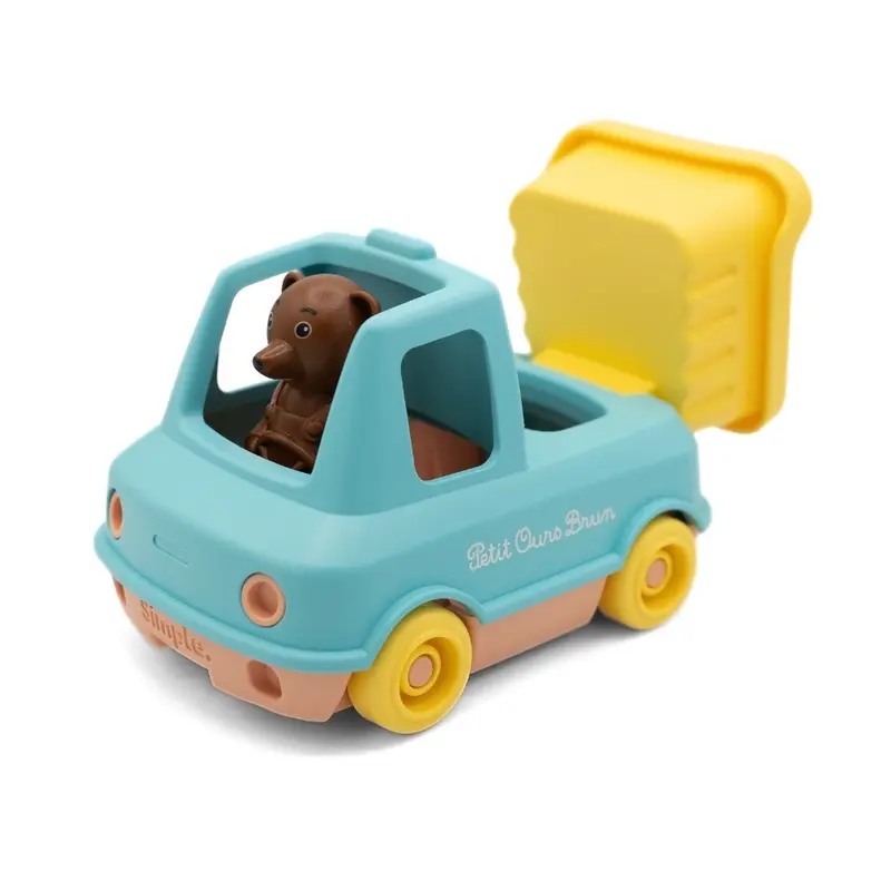 LE CAMION BENNE DE PETIT OURS BRUN