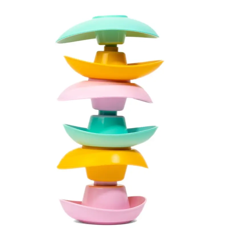 Coffret 6 Barques gigognes Pastel - P122.1