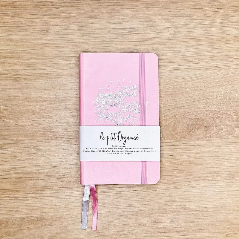 Le p'tit Organisé "Sakura" - Carnet A6