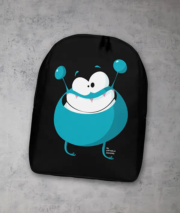 Les Zigodingusses #1 by Nathalie Jomard - Sac à dos minimaliste