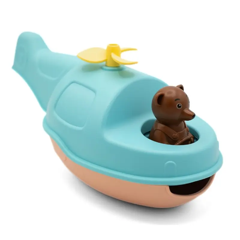L'HÉLICOPTÈRE BATEAU DE PETIT OURS BRUN