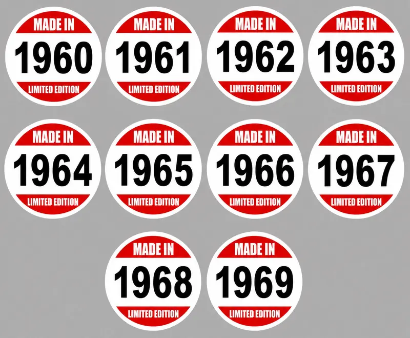 MADE IN Année 60