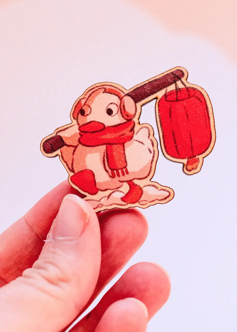 Magnet - Canard lampion
