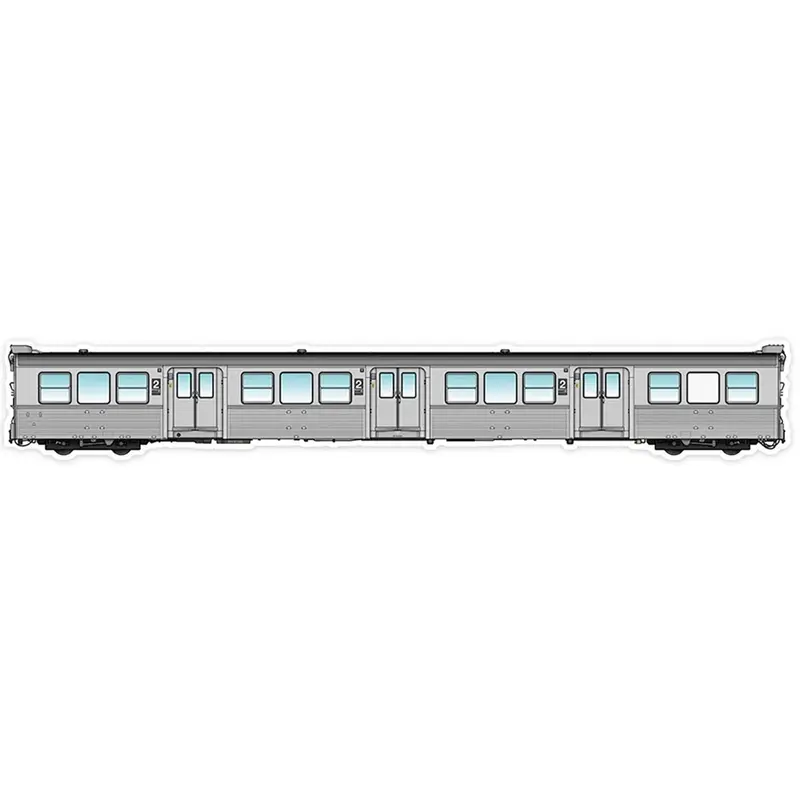 Magnet Train Paris Petit Gris