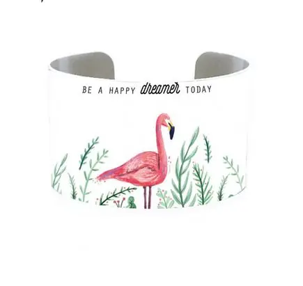 Manchette Flamant Rose Chic
