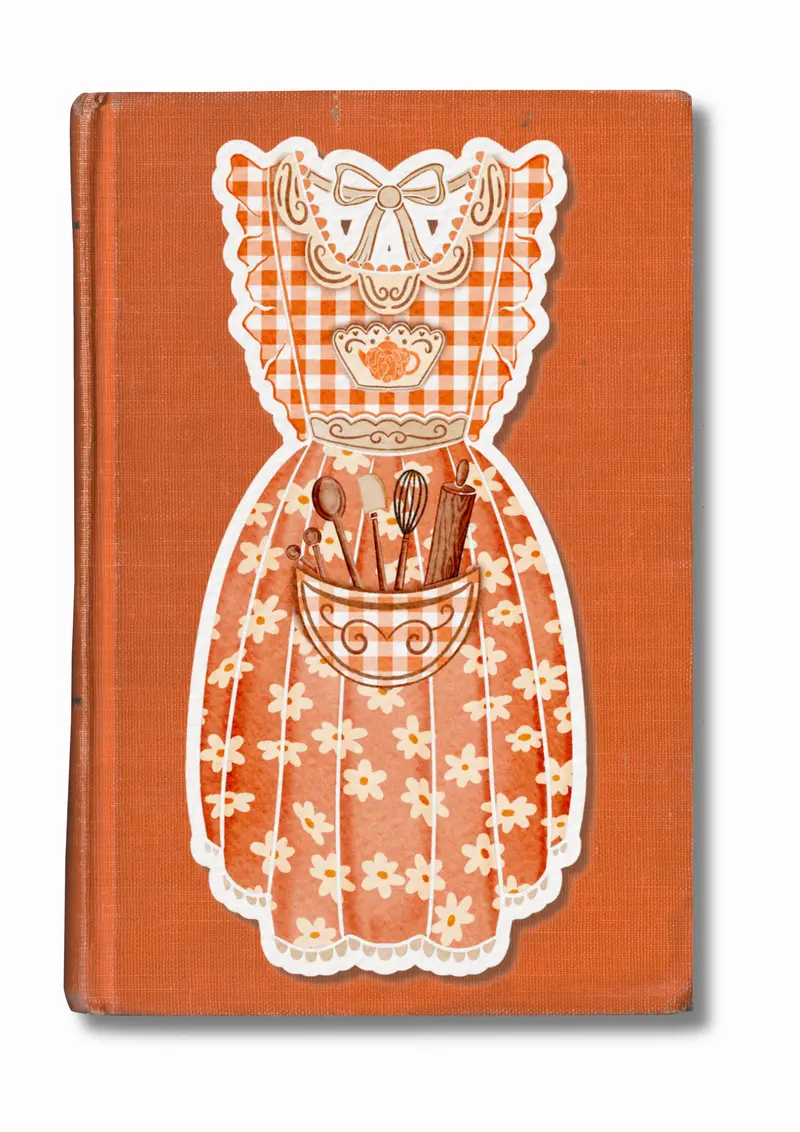 Marque-page "Petit tablier de cuisine"