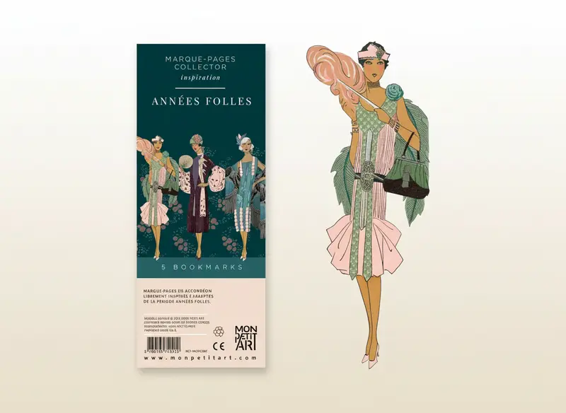 Marque-pages Collector- Années Folles