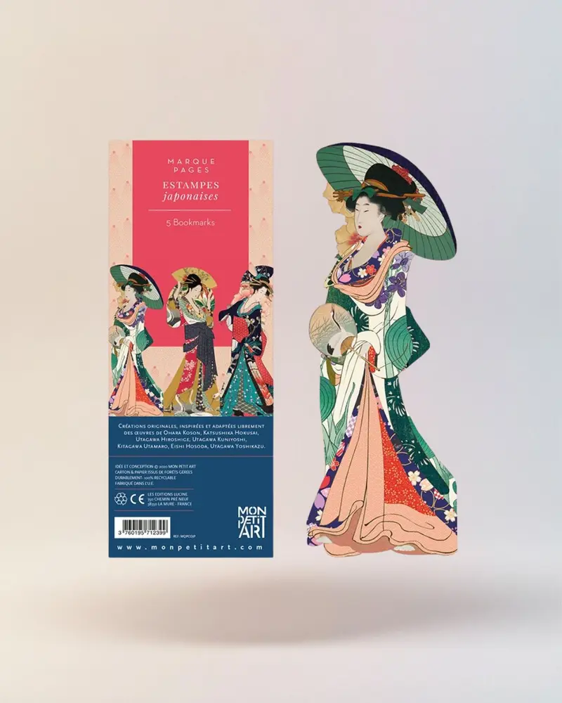 Marque-pages Collector- Estampes Japonaises