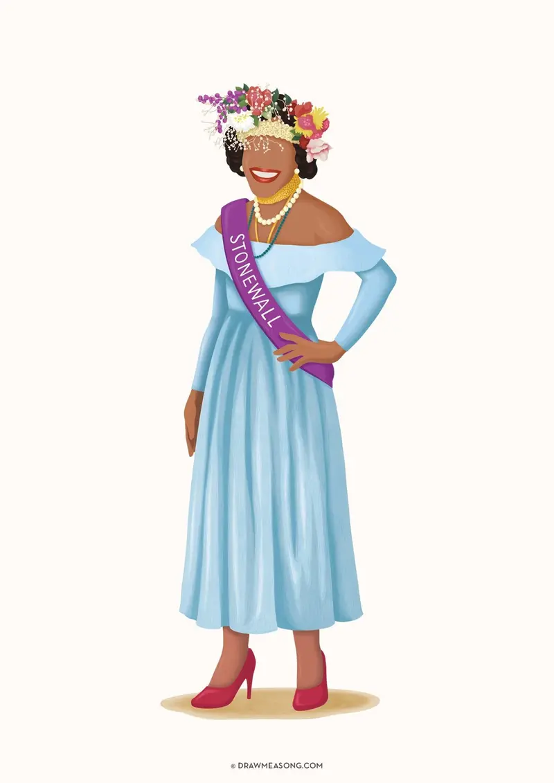 Marsha P Johnson Art Print