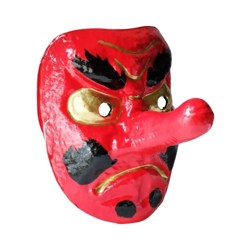 Máscara Tengu Papel Maché