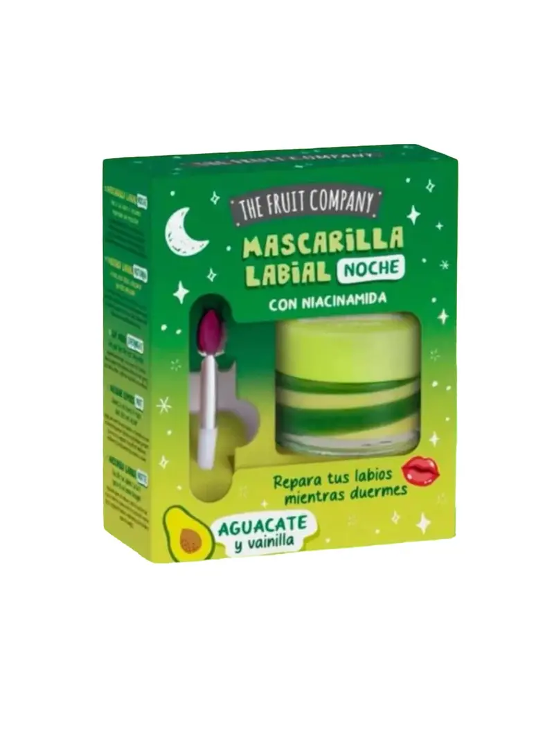 Masque de Nuit Lèvres Avocat & Vanille à l'Acide Niacinamide
