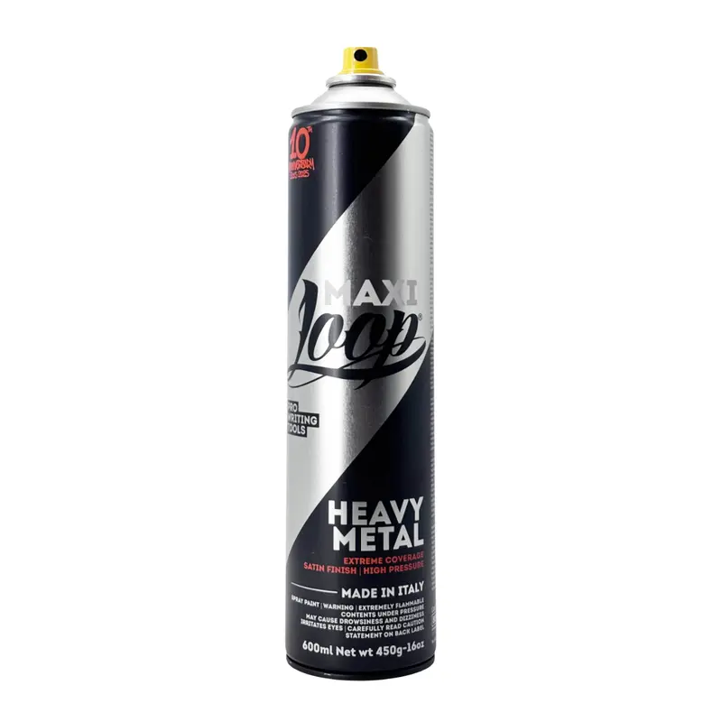 Maxi Loop Heavy Metal Chrome - 600ml