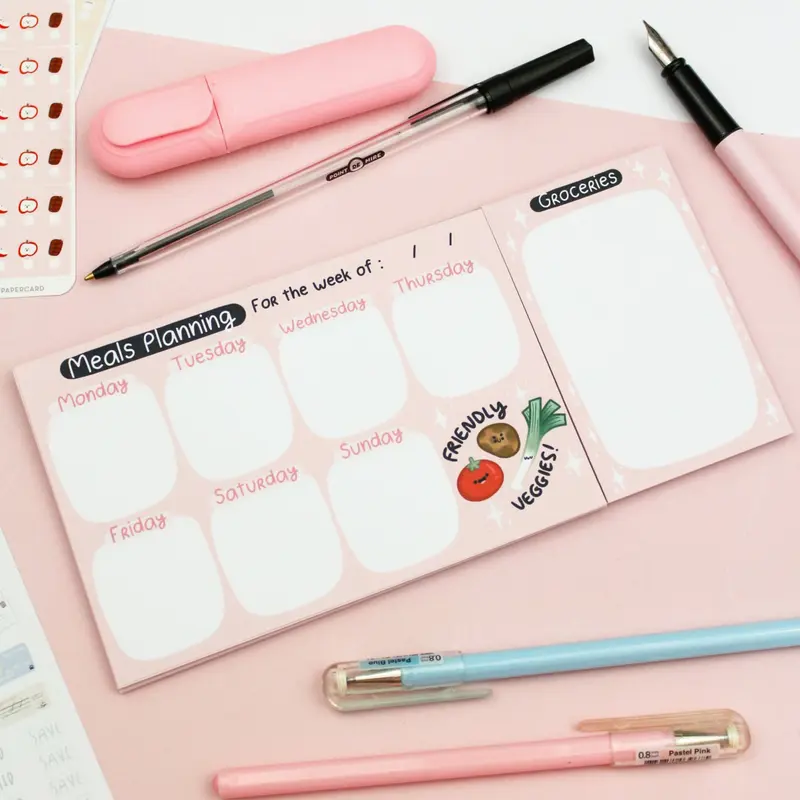 Meal Planner - Groceries and meals notepad