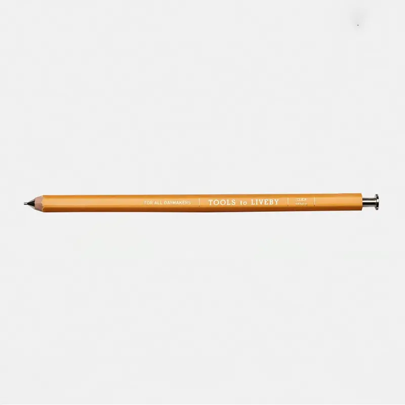 Mechanical Pencil - Wooden - Yellow