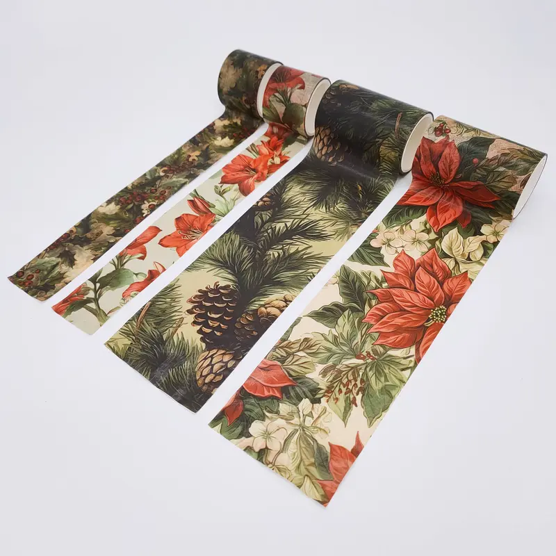 Merry Harmony - Festival Botany Washi Tape Set