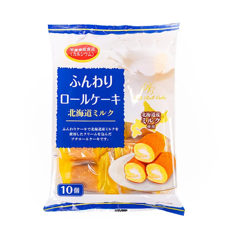 Mini Bizcochos Enrollados – Leche de Hokkaido