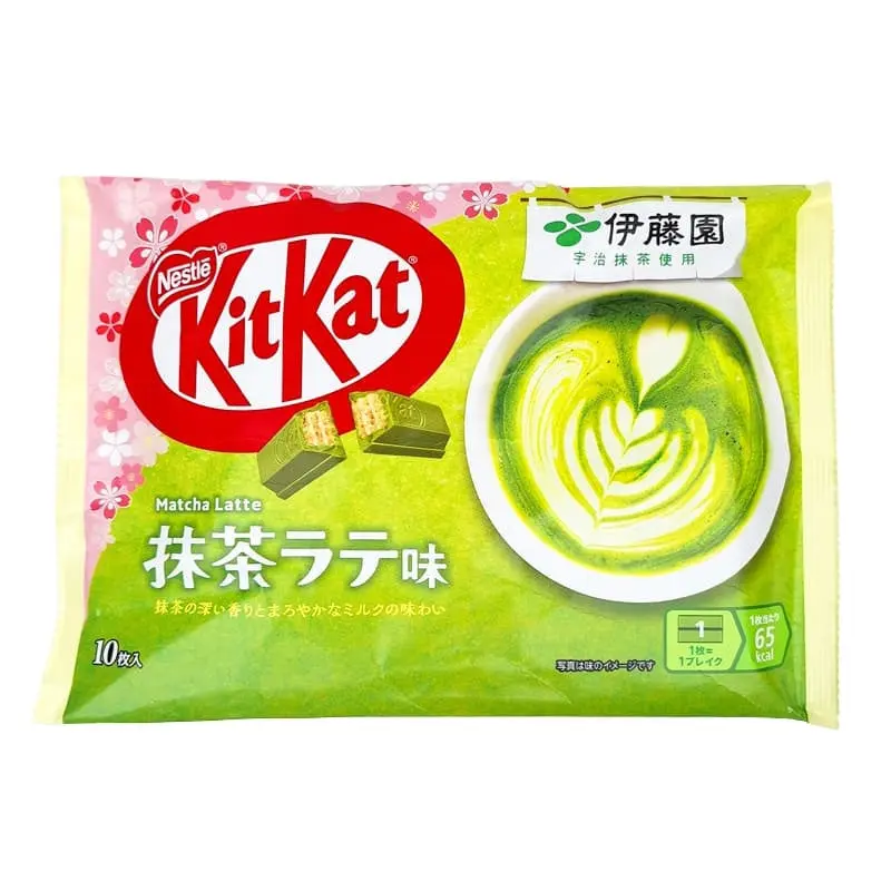 Mini KitKat Matcha Latte