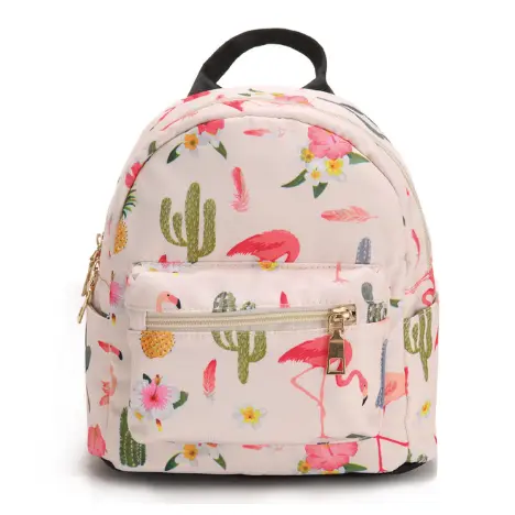 Mini Sac à Dos Flamant Rose Ananas