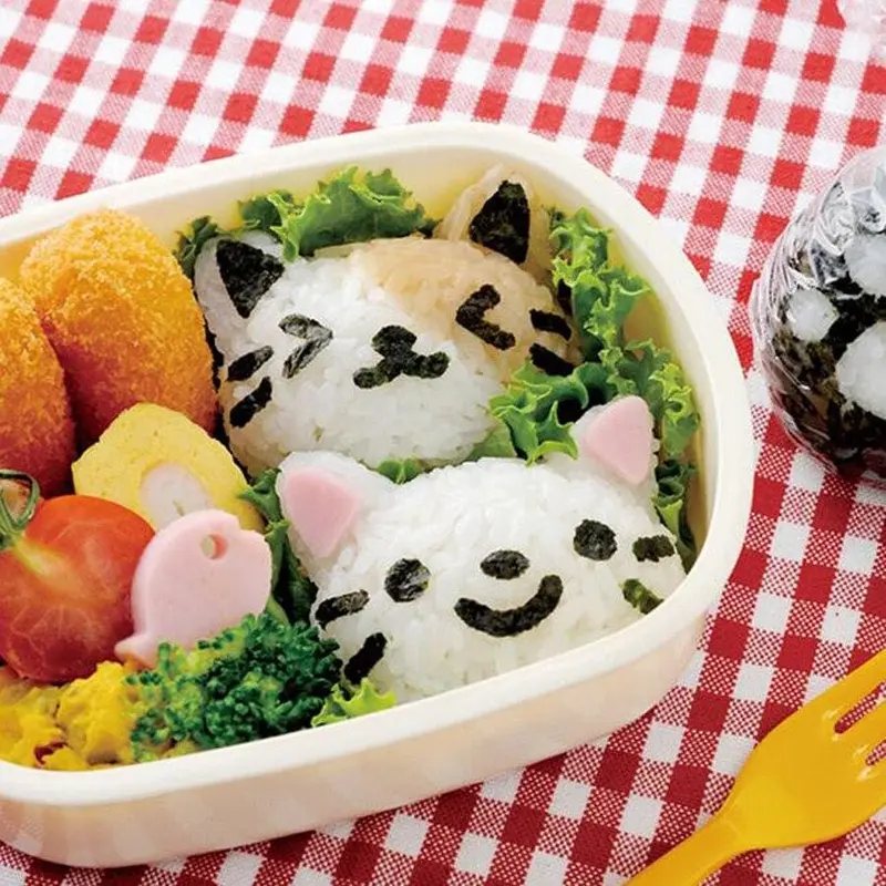 Molde Japonés Onigiri Gato