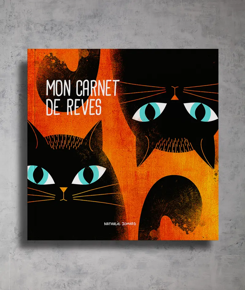 Mon carnet de rêves Chats by Nathalie Jomard