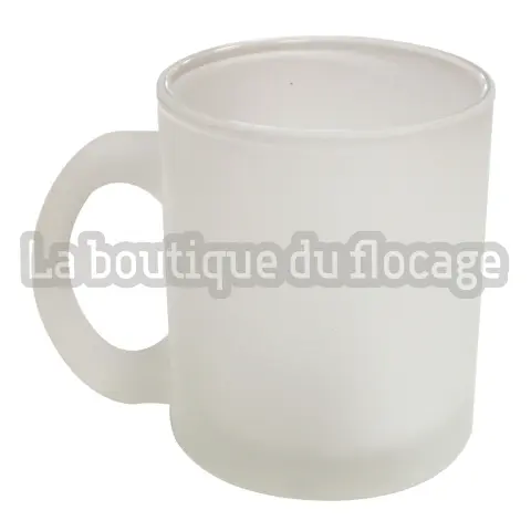 Mugs en Verre Givré