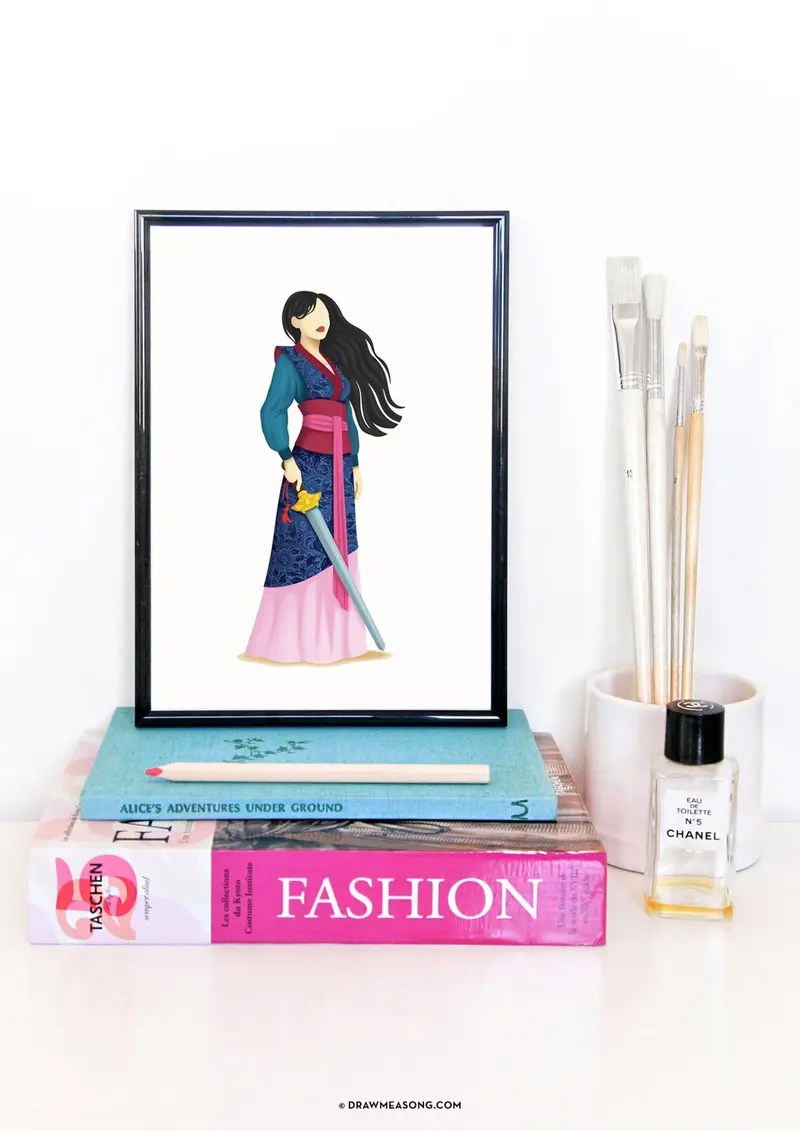 Mulan Art Print