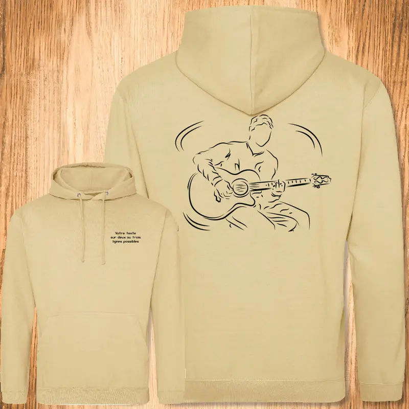 Musique Guitariste Sweat-shirt