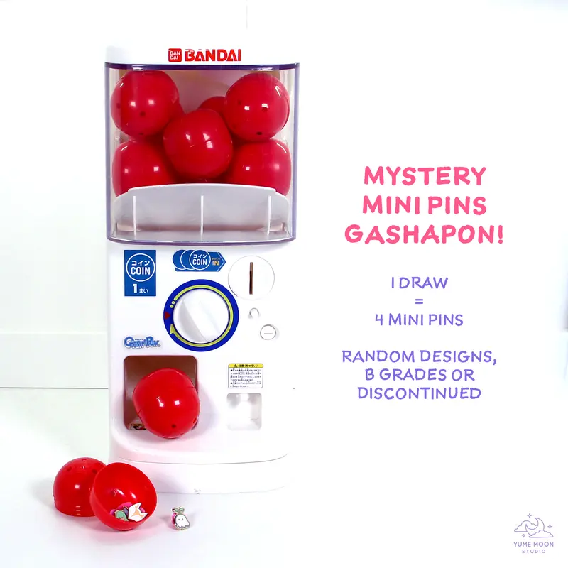 Mystery Mini Pins Gasha