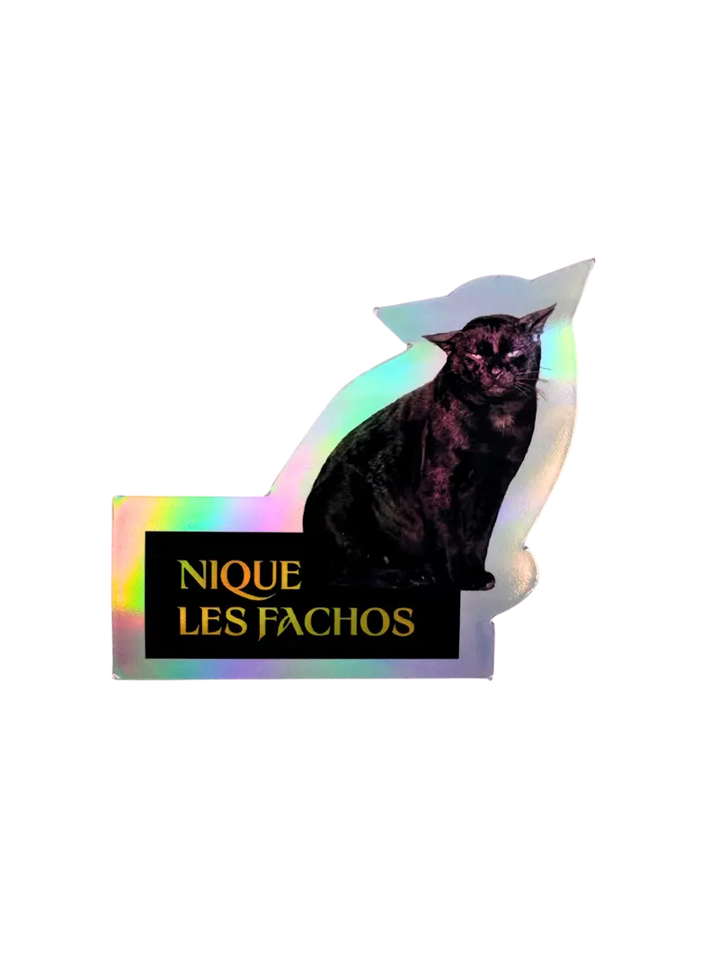 Nique les fachos (métaphoriquement) — Sticker & Badge
