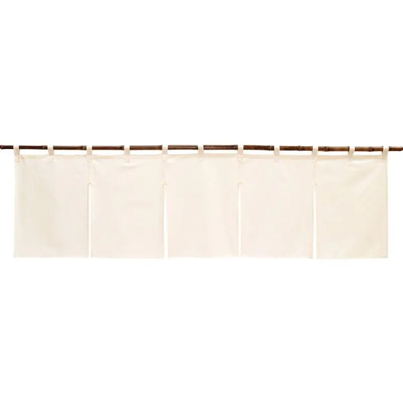 Noren Japonés Beige Corto