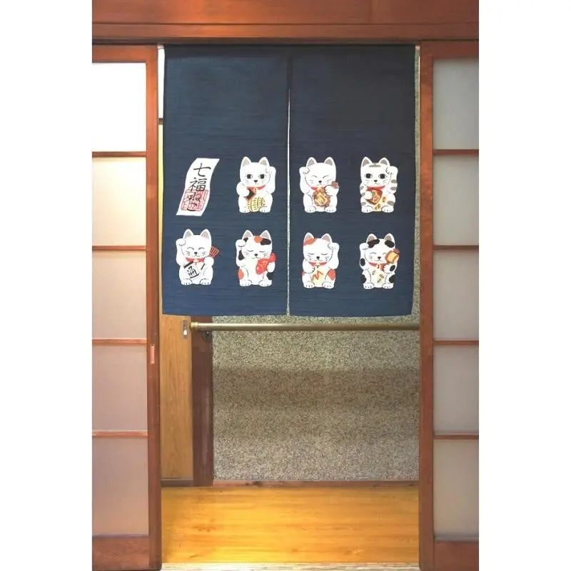 Noren Maneki Neko Corto