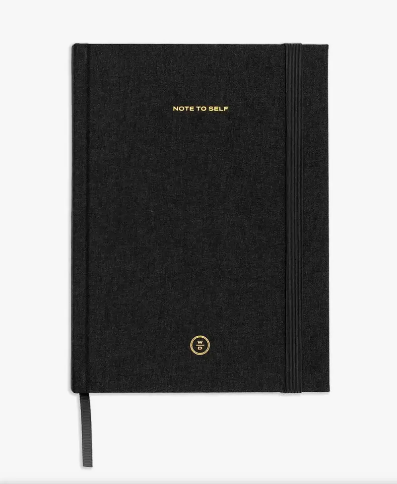 Note to Self Linen Journal