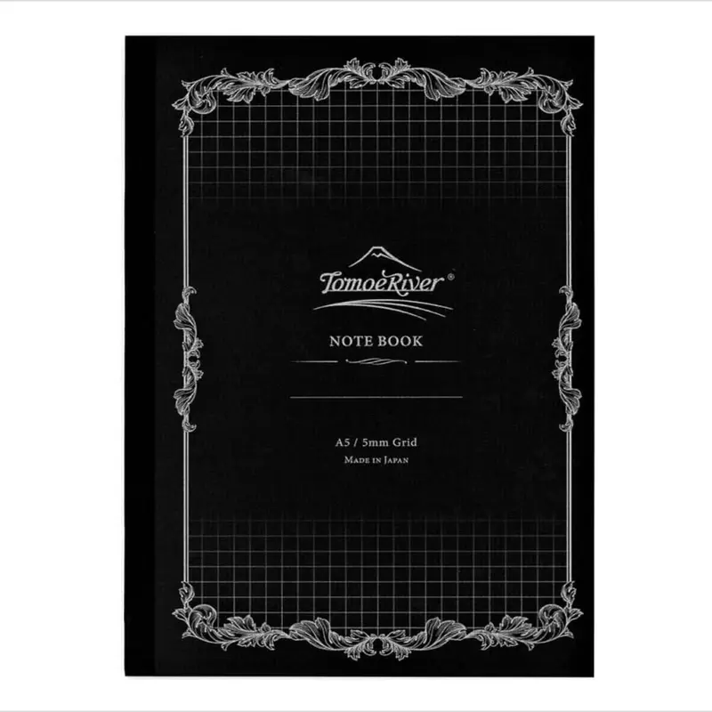 Notebook softcover 5mm Grid - A5 - White - 52 g/m2