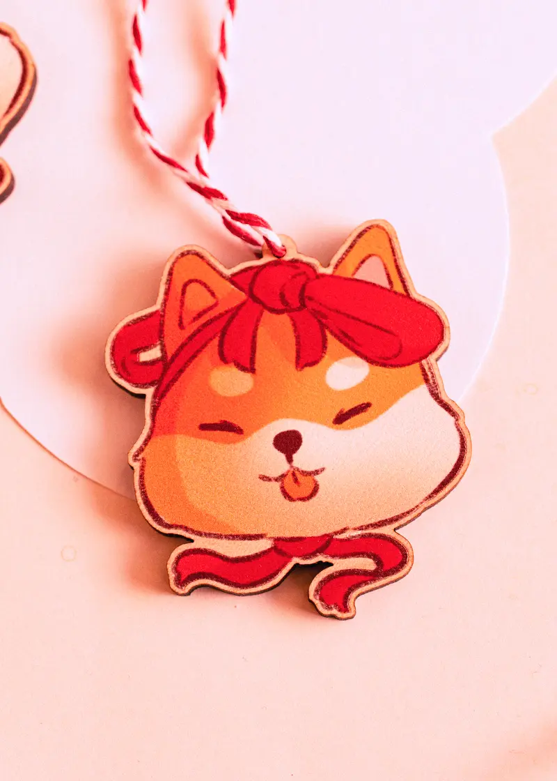 Ornement - Shiba ruban