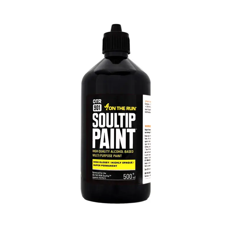OTR.901 Soultip Paint Refill 500 ml - Black
