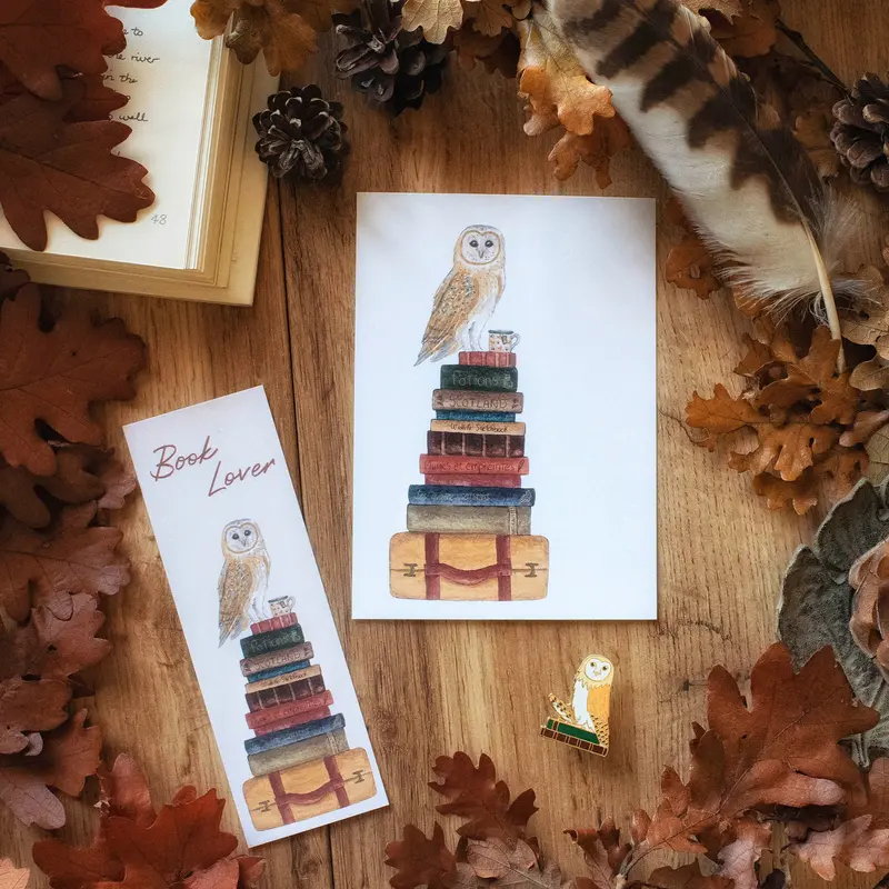 Pack Book Lover - carterie - pin's - papeterie