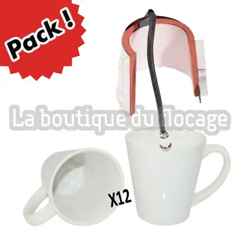 Pack Démarrage Mug Conique (355ml)