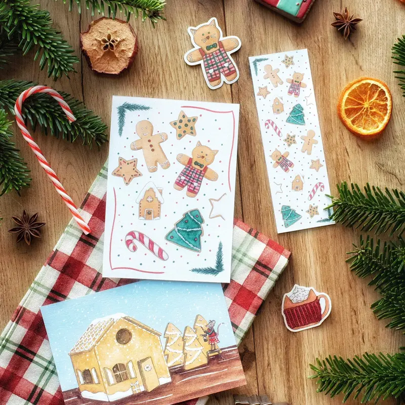 PACK Gourmand de Noël - carterie - papeterie