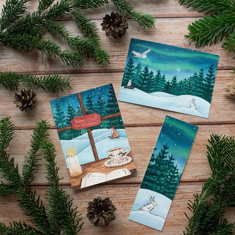 Pack Winter Wonderland - carterie - papeterie