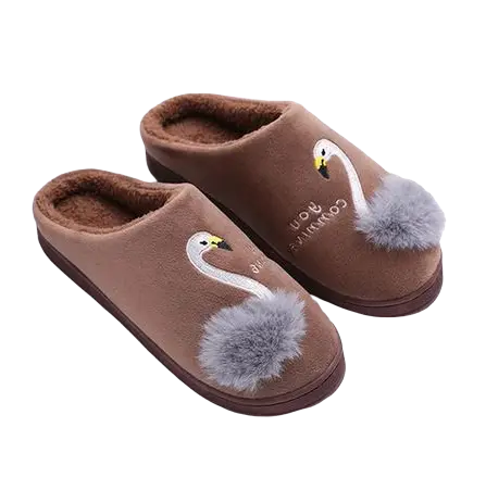 Pantoufles Flamant Rose pour Homme