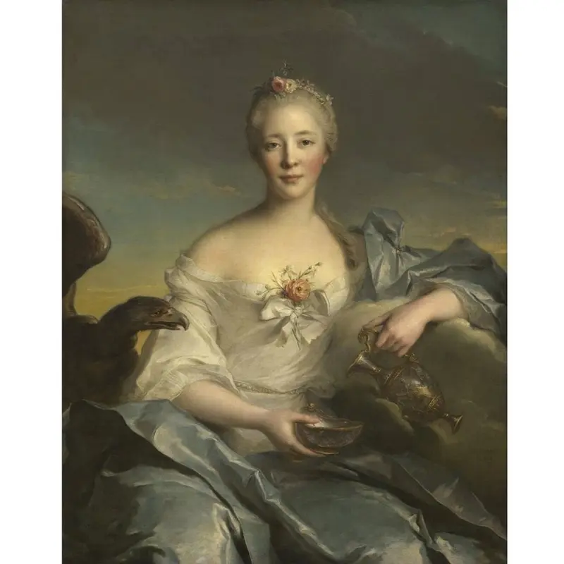 Papier de découpage inversé Madame Le Fèvre, Menthe par Michelle