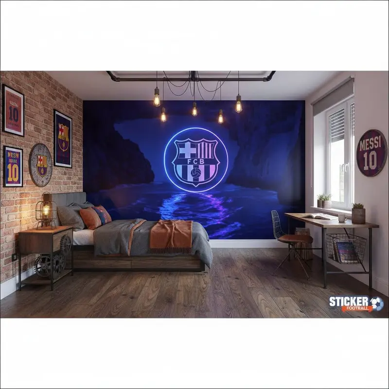 Papier peint FC Barcelona - Immersion totale sportive
