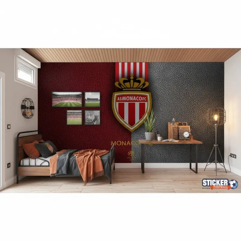 papier peint foot AS Monaco FC France football