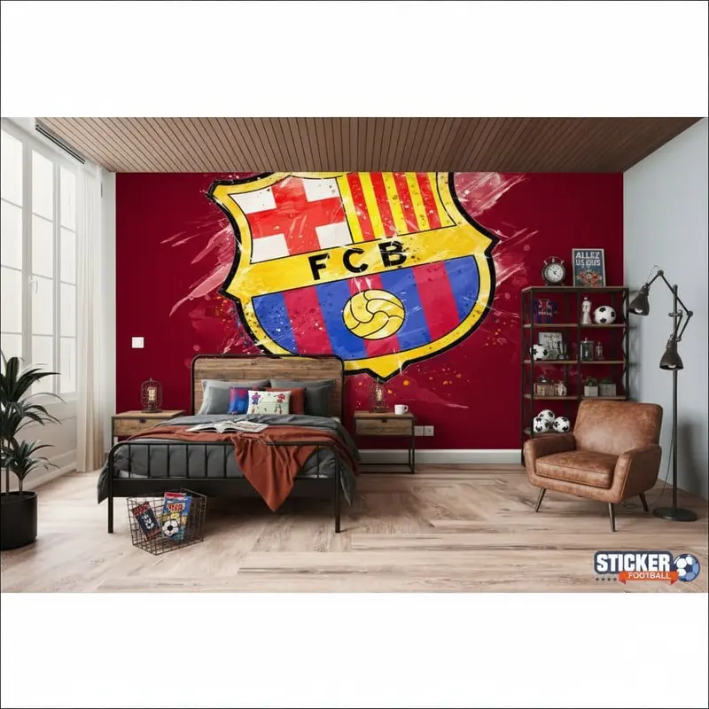 Papier peint foot FC Barcelone
