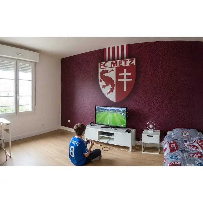 papier peint foot FC Metz France football
