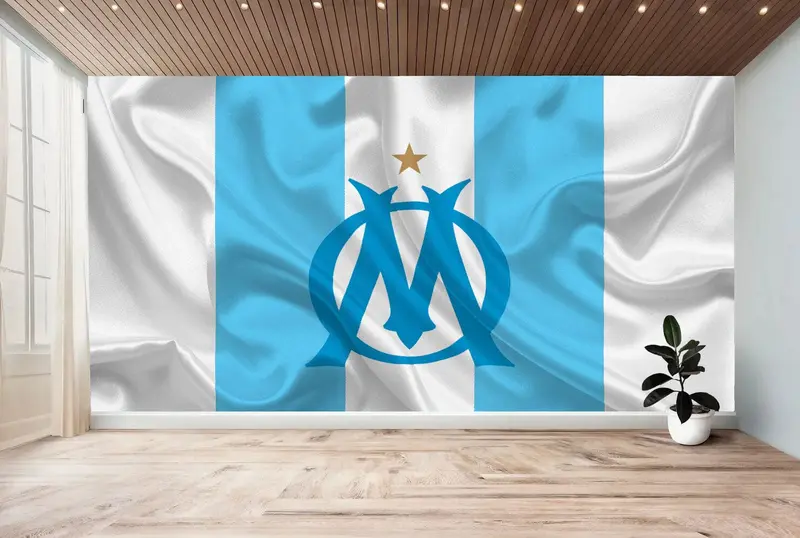Papier peint foot Marseille OM