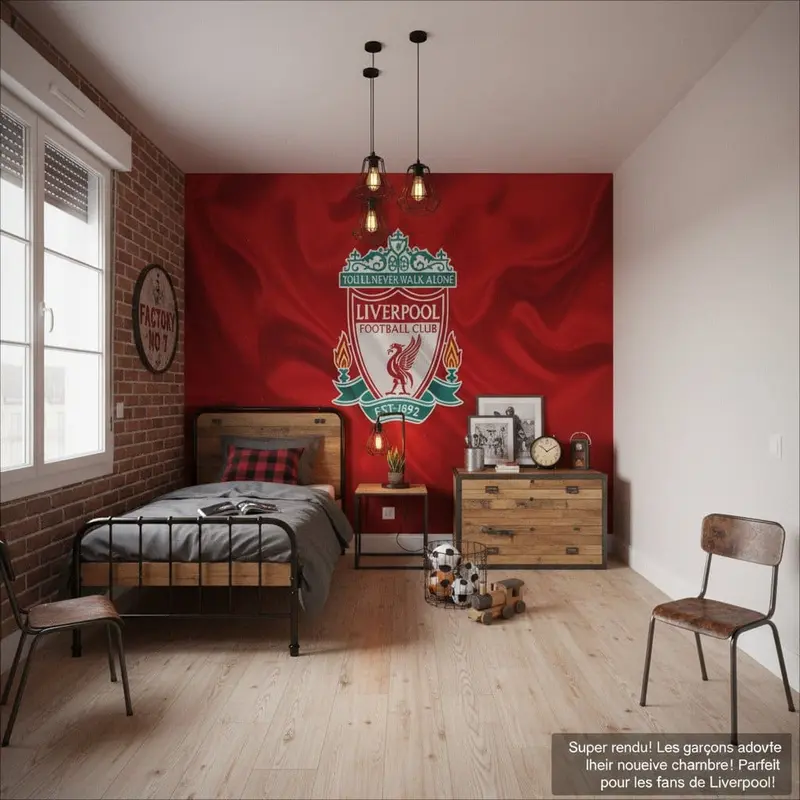 papier peint football Liverpool