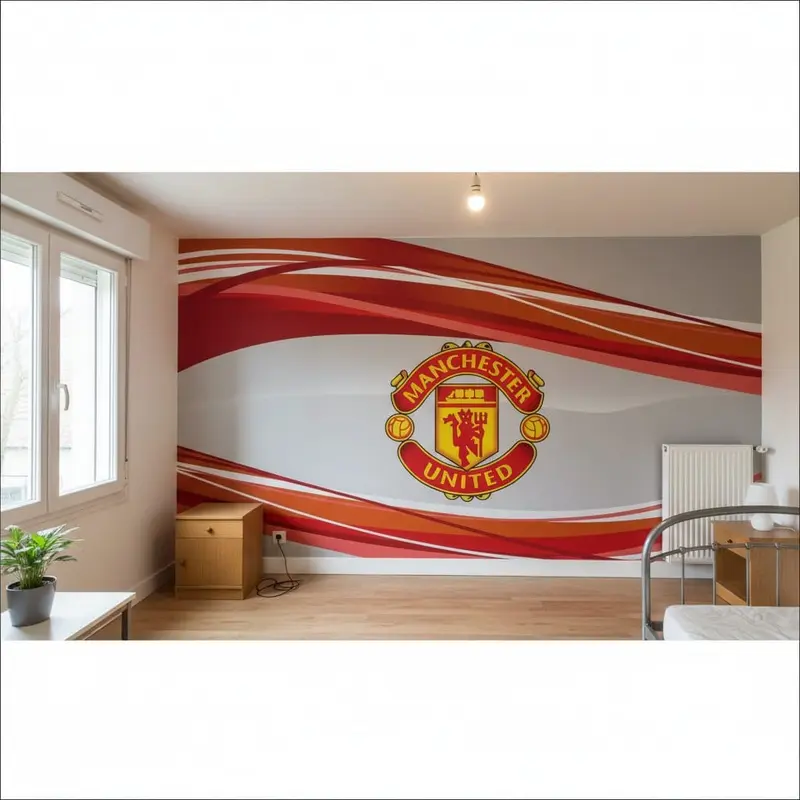 papier peint football Manchester